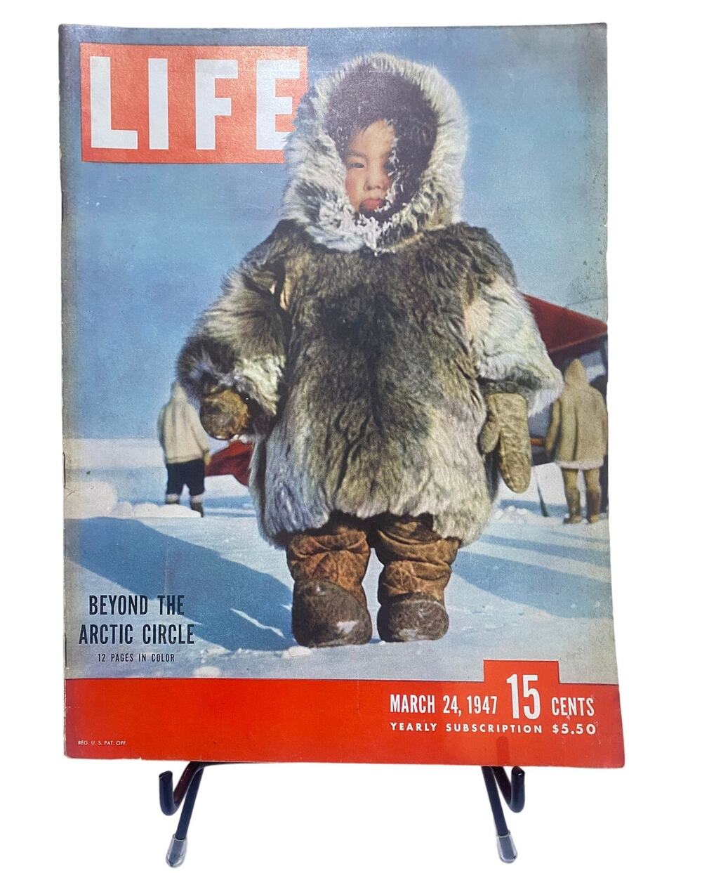 LIFE Magazine March 24 1947 Going Beyond The Arctic Circle